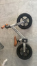 乐卡（Lecoco）儿童平衡车无脚踏宝宝学步车2-6岁幼儿滑行滑步车 12寸 X1pro-时空银 （闪光实心轮） 实拍图