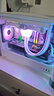 九州风神（DEEPCOOL）CH260电脑主机机箱白色支持M-ATX背插主板/支持360水冷/ATX电源/兼容388mm显卡/Type-C接口 实拍图