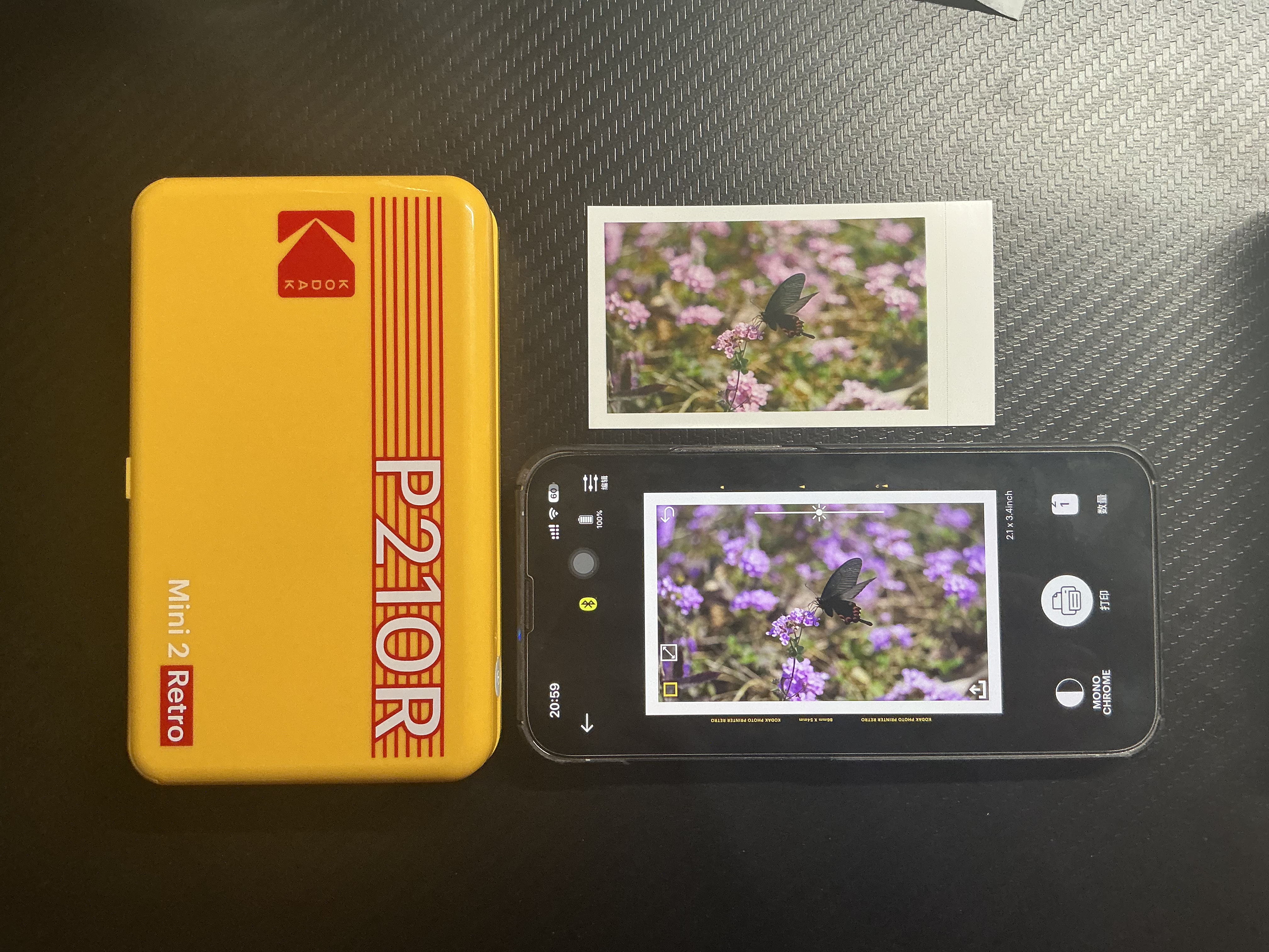 KODAK Mini2 Retro照片打印机 手机蓝牙相片热升华打印 旅游便携彩照冲印自动覆膜 节日结婚生日礼物 实拍图