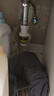 潜水艇（Submarine）SQ-1面盆洗手池ABS防臭下水管 S弯伸缩下水管防虫防臭 实拍图