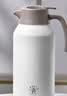 丽贝德家用保温壶316不锈钢热水瓶大容量暖水瓶壶保温瓶 2800ML 白色 实拍图