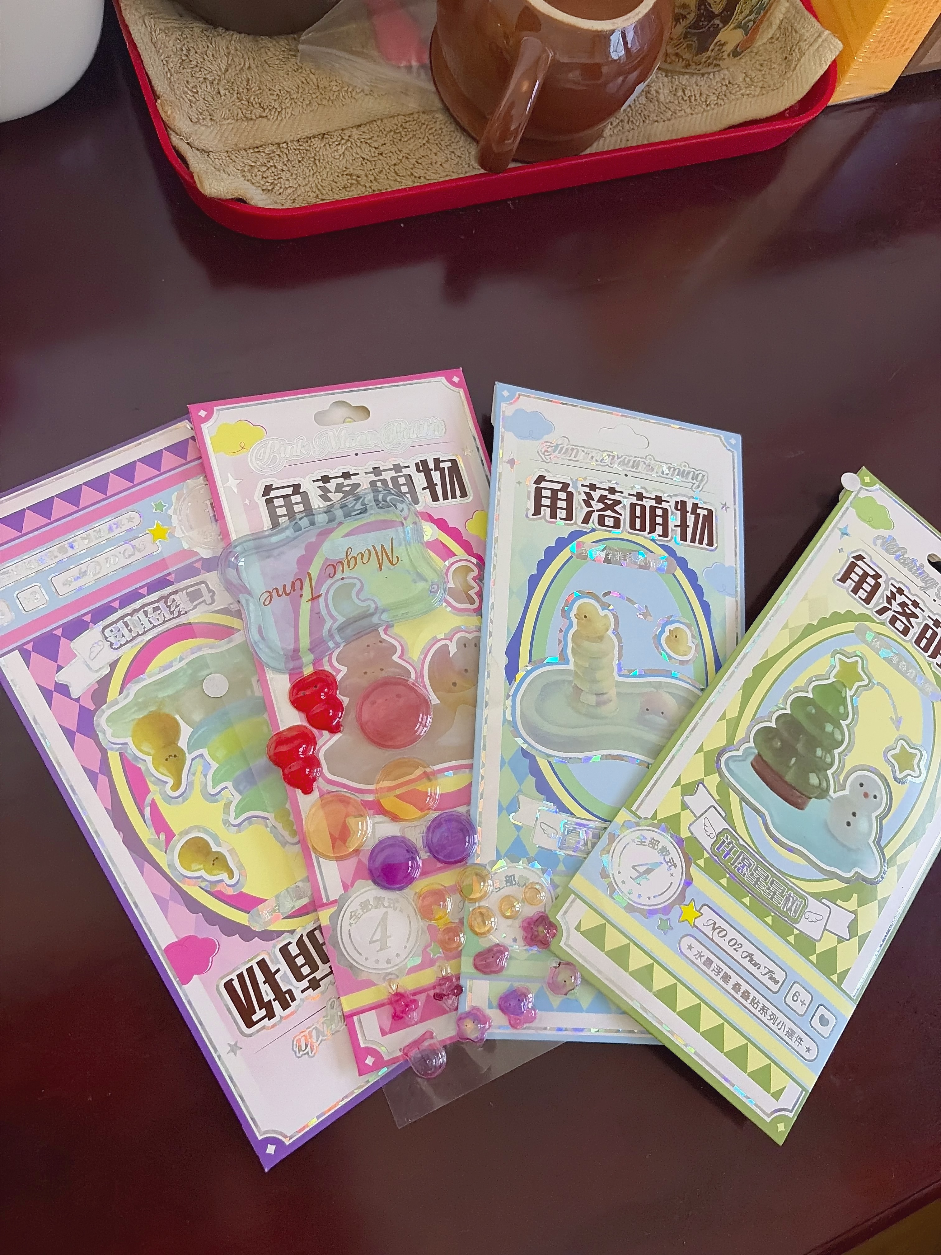 尚美贝贝儿童3D立体浮雕叠叠乐手工diy粘贴画拼装玩具3-6岁女孩童生日礼物 实拍图