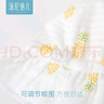 汤尼倍儿婴儿帽子夏款薄款新生儿太阳帽防晒纯棉可调节男女宝宝渔夫遮阳帽 缤纷菠萝（夏季款） 0-3个月(帽围42cm) 实拍图