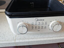 美的（Midea）电蒸锅电蒸箱家用双层多功能大容量全自动蒸锅一锅多用蒸菜蒸汽神器蒸笼 蒸煮一体蒸汽锅 17.5L 【上蒸下煮】ZGE302399 实拍图