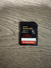 闪迪（SanDisk）256GB SD内存卡 4K V30 U3 C10 相机存储卡 读速250MB/s 写速170MB/s 微单/单反相机内存卡 实拍图