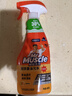 威猛先生（Mr Muscle） 油污清洁剂 455g+455g*3瓶补充装 柑橘香 厨房重油污净 实拍图