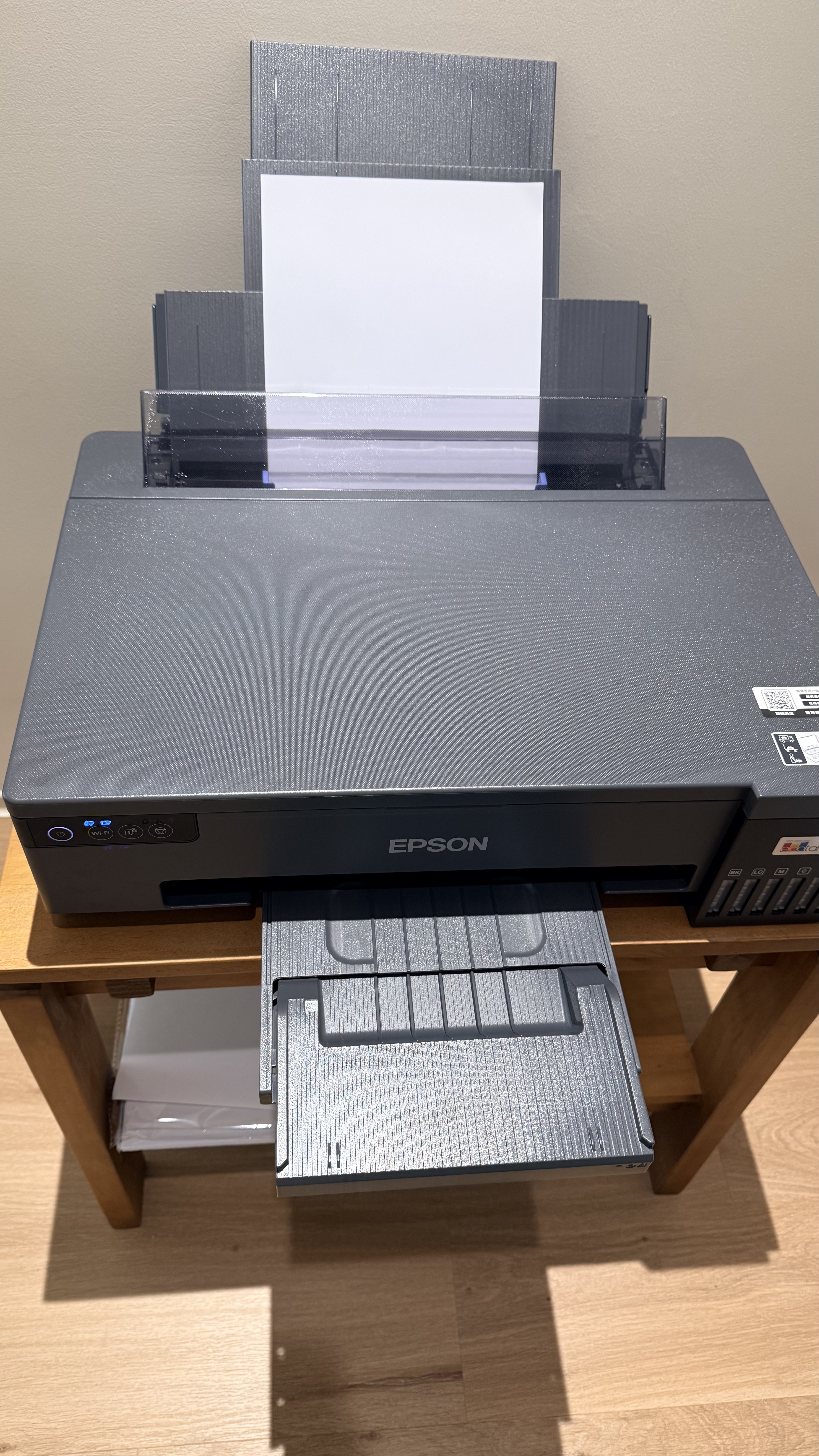 爱普生（EPSON）L8168 L8188 L8058 L18058 L805 家用照片打印机复印扫描自动双面6色喷墨A4无线WIFI影楼照相馆A3+ 【图文设计专用】L18058（A3 照片单打印） 实拍图