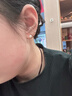 VLIFES999银针淡水珍珠耳钉女2026新款养耳洞足银耳环女后挂式耳饰防丢 珍珠耳钉一对 【礼盒装】 实拍图