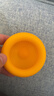 folca拍痰器婴儿拍嗝器宝宝打嗝拍背器新生儿车载排痰咳痰神器舒缓橙色 实拍图