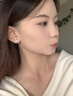 VLIFE四叶草耳钉女2026年新款耳环气质耳饰生日礼物520礼物送女友 四叶草耳钉 一对 实拍图