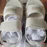 彪马（PUMA）透气魔术贴沙滩运动凉鞋男女款夏季休闲拖鞋SANDAL395429 雪白色-米白色-雪白色-06 38 实拍图