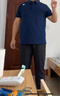迪桑特（DESCENTE）TRAINING系列男士吸湿速干TOUGH短袖POLO衫新品 NV-藏青色 XL (180/100A) 晒单实拍图