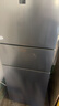 美的238升三门冰箱灰色小型风冷家用变频一级能效宿舍租房以旧换新小冰箱MR-249WTPE【国家补贴】 实拍图