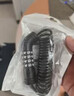 得力自行车便携式头盔锁电瓶车电动车钢丝钢缆锁密码锁骑行装备配件 实拍图