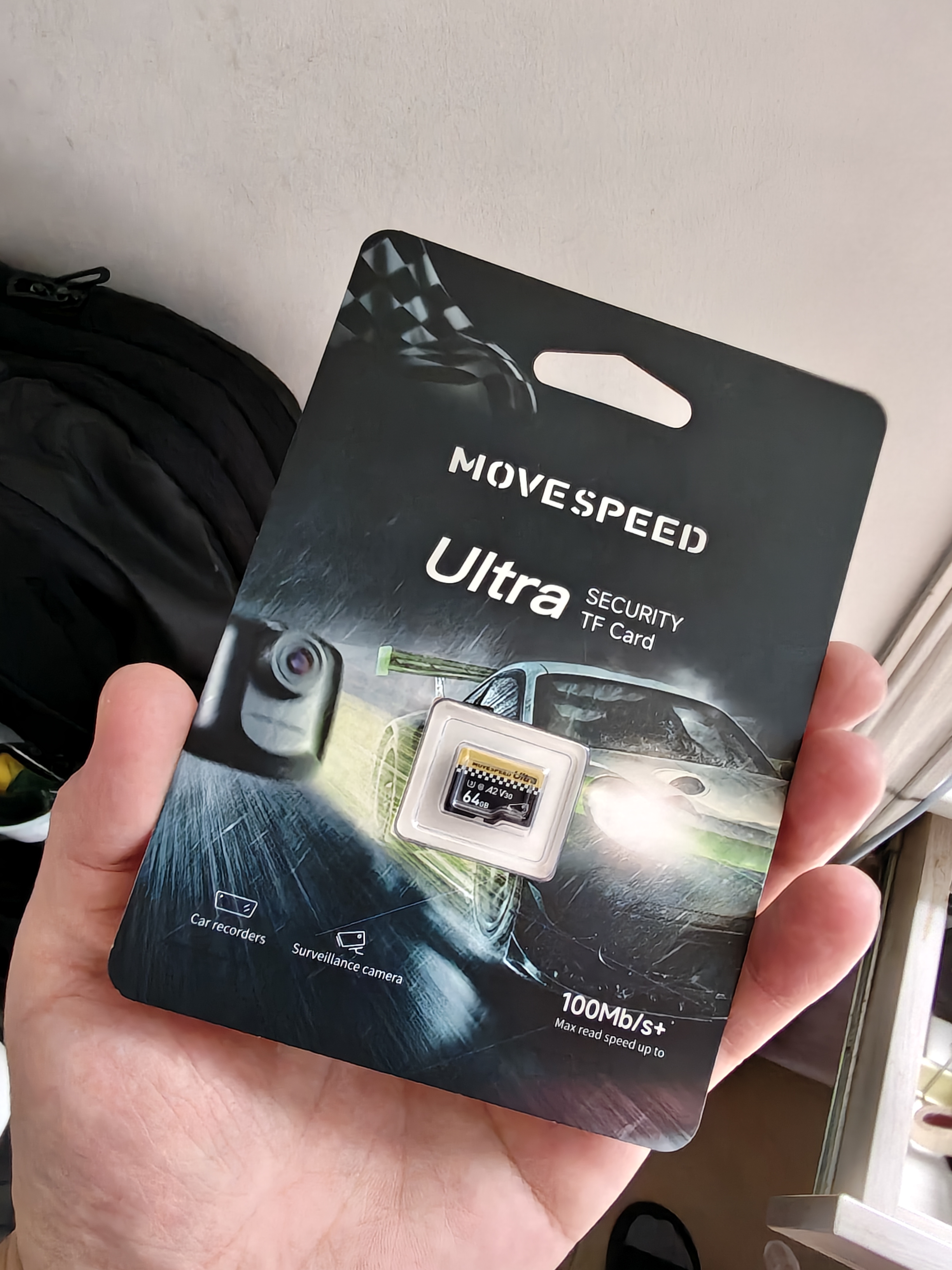 移速（MOVE SPEED）64GB TF（MicroSD）存储卡 行车记录仪内存卡监控摄像头U3 V30相机储存卡高速耐用 实拍图