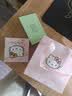 足银999helloKitty猫魔法可爱吊坠项链儿童手工编绳项链闺蜜同款 平安锁粉绳(吊坠约3g) 实拍图