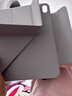 闪魔iPad11/10保护壳26/25/22款iPad12代11代保护套10.9英寸四边磁吸可拆分透明亚克力保护壳-灰色 实拍图