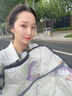 绿源（Luyuan）电动车挡风被夏季防晒遮阳薄款电瓶摩托车防水遮阳罩卡通四季通用 米色-好运熊【夏季薄款+加宽侧翼】 实拍图