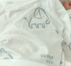 爱宝适婴儿衣服夏季新生儿半背衣宝宝家居服和尚服可爱草莓T167 52码 实拍图