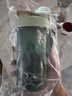Blender Bottle蛋白粉摇摇杯运动水杯 大容量塑料杯带刻度健身便携搅拌男士女生 经典款V2墨绿色600ml 实拍图