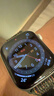 Apple/苹果 Watch S11 智能手表GPS款46毫米银色铝金属表壳雾紫色运动型表带M/L MEVX4CH/B 实拍图