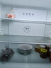 美的（Midea）480升十字门冰箱家用一级能效风冷无霜双变频净味以旧换新BCD-480WSPZM(E)国家补贴 实拍图