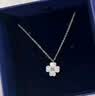 施华洛世奇（SWAROVSKI）【生日礼物】Latisha幸运四叶草项链女吊坠女士轻奢女 镀白金色 5636488 实拍图