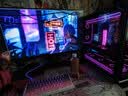 HKC 27英寸2K高刷340Hz FastIPS硬件低蓝光HDR400电竞游戏10bit无畏契约旋转升降台式显示器 银河V7 实拍图