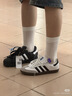 adidas ENTRAP美式校园风运动少年感复古篮球风板鞋男女阿迪达斯 白色/浅蓝/灰色   36 实拍图