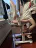 读书郎儿童学习椅子写字椅中小学生椅子家用写字作业可升降调节靠背座椅 折叠扶手+升降脚踏+加大加宽坐垫 实拍图