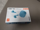 JBL T280TWS X3 无线蓝牙耳机 半入耳式音乐通话降噪游戏耳麦超长续航 适配2026最新款苹果华为 蓝色 实拍图