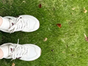 NEW BALANCE NB574官方休闲鞋女鞋复古舒适夏季透气网面礼物轻便百搭运动鞋 米白色 WL574RCF 36.5 (脚长23cm)尺码详询客服 实拍图
