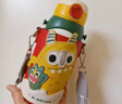 babycare儿童保温杯水壶吸管杯大宝宝学饮杯不锈钢三合一上学600ml 实拍图