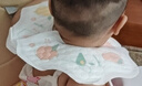 妈妈果婴儿一次性口水巾防水围嘴宝宝口水兜吃饭围兜新生儿防吐奶围脖 【新款加柔】360围嘴100片 实拍图