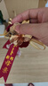 花蒂 结婚胸花 新郎新娘伴郎伴娘高级胸针家人父母婚礼襟花备婚用品 （新郎_新娘）吾家有喜 胸花 2个 实拍图