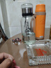【送杯套】大容量加厚玻璃杯子便携杯茶水分离带杯套泡茶水杯 透明 1000ml吨吨桶 1只装 实拍图