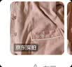 红豆居家男士40S精梳紧密赛络纺220g加厚纯棉睡衣男家居服 极夜蓝 2XL 实拍图