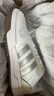 adidas ENTRAP美式校园风运动少年感复古篮球风板鞋男女阿迪达斯 白色/暗银金属/树脂黄   40 实拍图