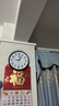 POWER中式挂钟简约圆形钟表客厅家用石英钟 30cm BW23045J 实拍图