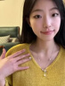 芯奢S925纯银蝴蝶流苏项链女款女生小锁骨链520情人节生日礼物送女友 光影蝴蝶项链+【蝴蝶结礼盒】 实拍图
