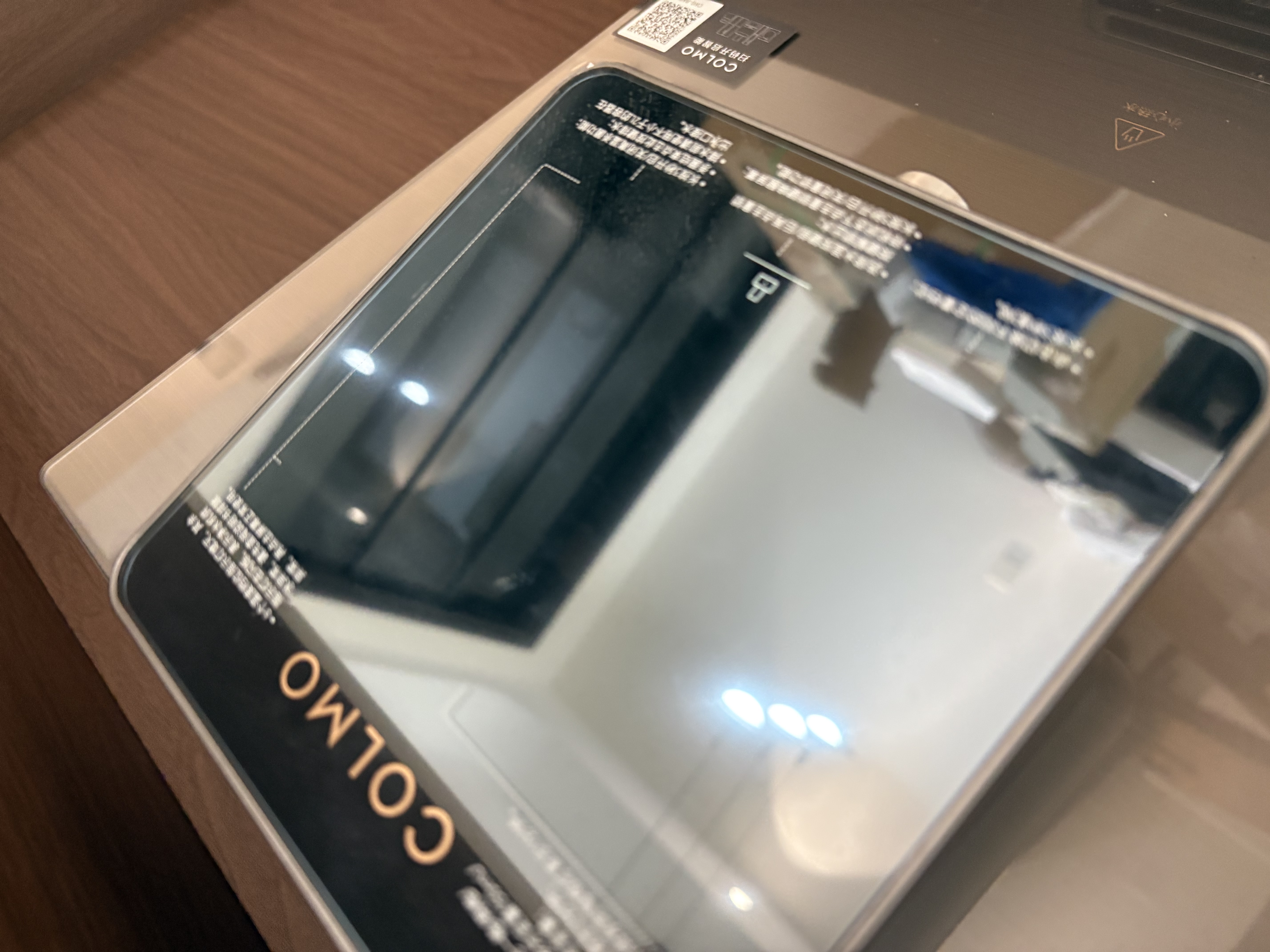 COLMO【一饭封神同款】黑珍珠管线机RA08 家用壁挂式即热净饮水机 净水器伴侣 触控杀菌智能感应取水 【金榜认证】温热即饮RA08 实拍图
