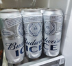 百威冰啤酒500ml*18听整箱装【99%好评】京东自营 实拍图
