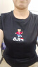 斐乐官方女装短袖T恤女夏季舒适经典针织短袖小熊t上衣潮流时尚 传奇蓝-NV L （170/88A/L） 实拍图