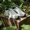耐克NIKE男春夏老爹鞋AIR MONARCH IV 运动训练鞋415445-102白蓝43 实拍图