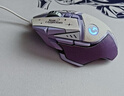 罗技（G） G502 HERO主宰者 有线鼠标 游戏鼠标  g502hero  可配重HERO引擎 礼盒送男友 RGB炫彩灯光 G502H-星河紫+鼠标垫+防滑贴 实拍图