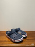 卡骆驰（CROCS）贝雅卡骆班儿童洞洞鞋沙滩鞋男女童包头拖鞋/207018/207019 深蓝色-410 28 (165mm) 实拍图