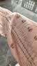 婧麒（JOYNCLEON）月子服纯棉春秋款纱布产后哺乳孕妇睡衣家居服 粉XXL jyz181399 实拍图