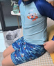361°儿童泳衣男童分体长袖中大童游泳衣卡通可爱防晒温泉潜水服泳装 实拍图