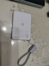 小米（MI）MI【3C认证】自带线超薄充电宝500022.5W冰瓷白上飞机火车充手机平板笔记本耳机 实拍图