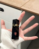 YSL圣罗兰黑管镜面爱心唇釉442口红滋润化妆品生日礼物520送女朋友礼物 实拍图